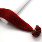 Wholesale  100s Pre Bonded Nail U Tip Remy Human Hair Extensions Straight