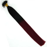 Wholesale  50s 1g/s Pre Bonded Nail U Tip Remy Human Hair Extensions Straight