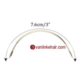 12PCS Silver C Type Weaving Human Hair Extension Curved Needle Wig Tools - VANLINKE HUMAN HAIR EXTENSIONS