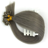 Wholesale  50s 1g/s Pre Bonded Nail U Tip Remy Human Hair Extensions Straight
