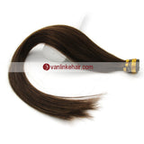 16-24Inches 100s Keratin Stick I Tip Human Hair Extensions Straight Medium Brown(4#) - VANLINKE HUMAN HAIR EXTENSIONS