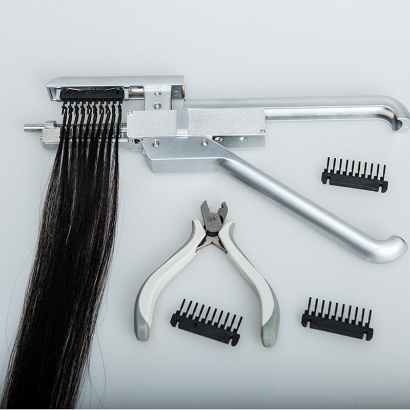 6D Hair Extensions Machine Kit with Removal Plier, Algeria