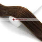 16-24Inches 100s Keratin Stick I Tip Human Hair Extensions Straight Medium Brown(4#) - VANLINKE HUMAN HAIR EXTENSIONS