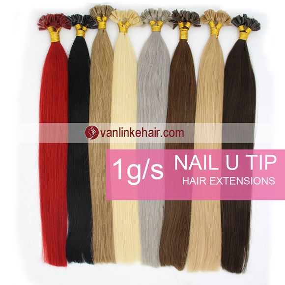 U TIP HUMAN HAIR EXTENSIONS