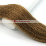 16-20Inches 100s Keratin Stick I Tip Human Hair Extensions Straight Light Brown(12#) - VANLINKE HUMAN HAIR EXTENSIONS