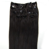 Customize 20inch 10PCS Clip-in/on Human Hair Extensions 160g/set Silky Straight