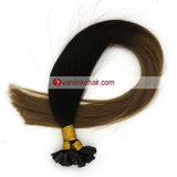 16-22Inches 50s 1g/s Pre Bonded Nail U Tip Remy Human Hair Extensions Straight T2/12# - VANLINKE HUMAN HAIR EXTENSIONS