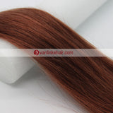 16-24Inches 100s Keratin Stick I Tip Human Hair Extensions Straight Auburn(33#) - VANLINKE HUMAN HAIR EXTENSIONS