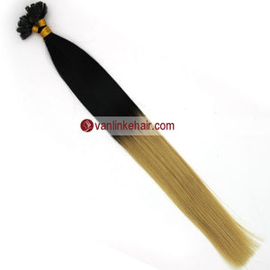 16-22Inches 50s 1g/s Pre Bonded Nail U Tip Remy Human Hair Extensions Straight T1/613# - VANLINKE HUMAN HAIR EXTENSIONS
