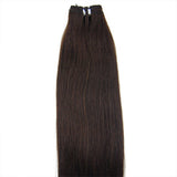Customize 20inch 100g Human Hair Extensions Weft Silky Straight