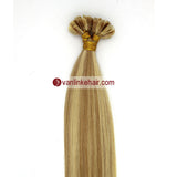 16-22Inches 50s 1g/s Pre Bonded Nail U Tip Remy Human Hair Extensions Straight M27/613# - VANLINKE HUMAN HAIR EXTENSIONS