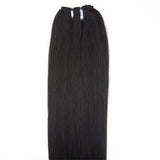 Customize 20inch 100g Human Hair Extensions Weft Silky Straight