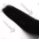 16-26Inches 100s Pre Bonded Nail U Tip Remy Human Hair Extensions Straight Jet Black(1#) - VANLINKE HUMAN HAIR EXTENSIONS