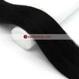 16-24Inches 100s Keratin Stick I Tip Human Hair Extensions Straight Jet Black(1#) - VANLINKE HUMAN HAIR EXTENSIONS