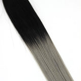 16Inches 50s 1g/s Pre Bonded Keratin  Stick I Tip Human Hair Extensions Straight