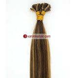 16-22Inches 50s 1g/s Pre Bonded Nail U Tip Remy Human Hair Extensions Straight M4/27# - VANLINKE HUMAN HAIR EXTENSIONS