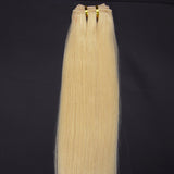 Customize 20inch 100g Human Hair Extensions Weft Silky Straight