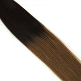 16Inches 50s 1g/s Pre Bonded Keratin  Stick I Tip Human Hair Extensions Straight